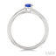 Oval Shape Gemstone Solitaire Ring
