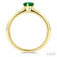 Pear Shape Gemstone Solitaire Ring