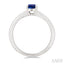 Oval Shape Gemstone Solitaire Ring