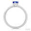 Pear Shape Gemstone Solitaire Ring