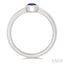 Oval Shape Gemstone Solitaire Ring