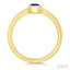 Oval Shape Gemstone Solitaire Ring