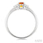 Oval Shape Gemstone & Diamond Ring