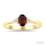 Oval Shape Gemstone & Diamond Ring