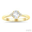 Oval Shape Gemstone & Diamond Ring