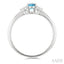 Oval Shape Gemstone & Diamond Ring