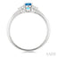 Oval Shape Gemstone & Diamond Ring