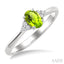 Oval Shape Gemstone & Diamond Ring