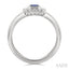 Bold Emerald Shape Gemstone & Diamond Ring