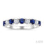 Round Shape Alternate Gemstone & Diamond Fashion Band