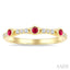 Stackable Gemstone & Diamond Fashion Ring