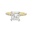 Princess-cut Diamond Hidden Halo Engagement Ring