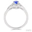 Oval Shape Gemstone & Halo Diamond Ring
