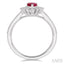 Pear Shape Gemstone & Diamond Ring