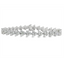Diamond Cluster Tennis Bracelet