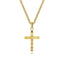 Faceted Cross Pendant