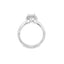 Oval Diamond Halo Engagement Ring