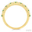 Alternate Gemstone & Diamond Band
