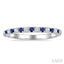 Alternate Gemstone & Diamond Band