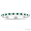 Alternate Gemstone & Diamond Band