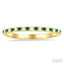 Alternate Gemstone & Diamond Band