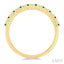 Alternate Gemstone & Diamond Band