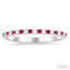 Alternate Gemstone & Diamond Band