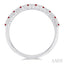 Alternate Gemstone & Diamond Band