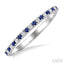 Alternate Gemstone & Diamond Band