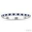 Alternate Gemstone & Diamond Band