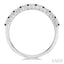 Alternate Gemstone & Diamond Band