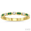 Gemstone & Diamond Fashion Band