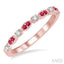 Gemstone & Diamond Fashion Band