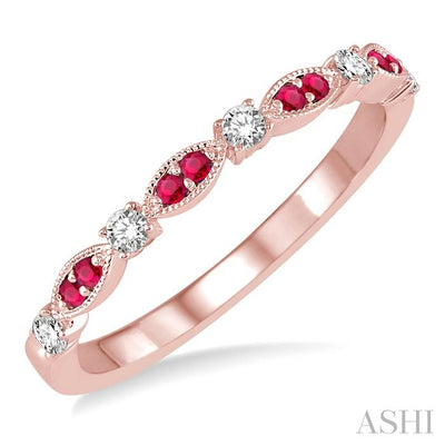 Gemstone & Diamond Fashion Band