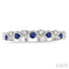 Alternate Gemstone & Diamond Band