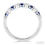 Alternate Gemstone & Diamond Band