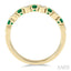 Alternate Gemstone & Diamond Band