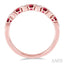 Alternate Gemstone & Diamond Band
