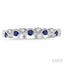 Alternate Gemstone & Diamond Band