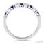 Alternate Gemstone & Diamond Band