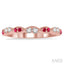 Alternate Gemstone & Diamond Band