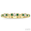 Gemstone & Diamond Fashion Band