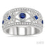 Gemstone & Diamond Fashion Band