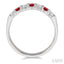7 Alternate Gemstone & Diamond Wedding Band
