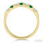 7 Alternate Gemstone & Diamond Wedding Band