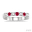 7 Alternate Gemstone & Diamond Wedding Band