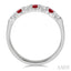 7 Alternate Gemstone & Diamond Wedding Band