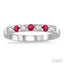 7 Alternate Gemstone & Diamond Wedding Band