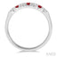 7 Alternate Gemstone & Diamond Wedding Band