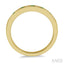 Channel Set Alternate Gemstone & Diamond Wedding Band